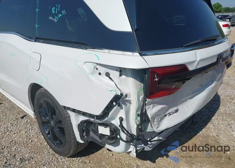 2023 Honda Odyssey Sport из США, поврежденный, VIN 5FNRL6H75PB065022